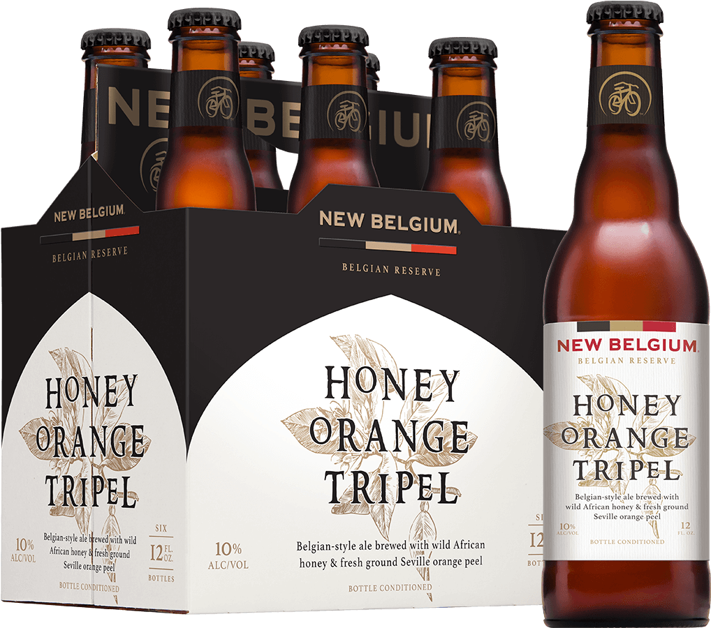 Find Honey Orange Tripel Near You - New Belgium Honey Orange Tripel (1600x900), Png Download
