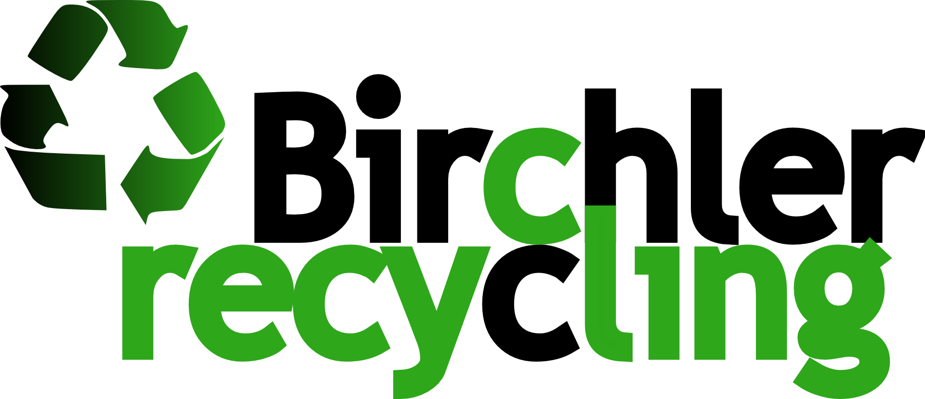 Logo Birchler Recycling - Reuse (1837x792), Png Download