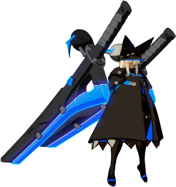 Plusパック」 - Guilty Gear Ramlethal Weapons (640x738), Png Download