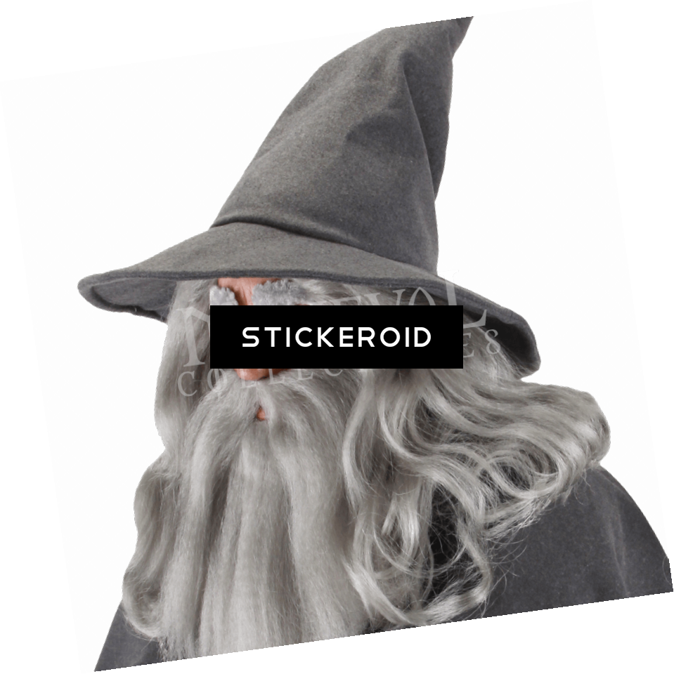 Gandalf Hat Lord Of Rings The - Hobbit - An Unexpected Journey - Gandalf Hat (959x960), Png Download