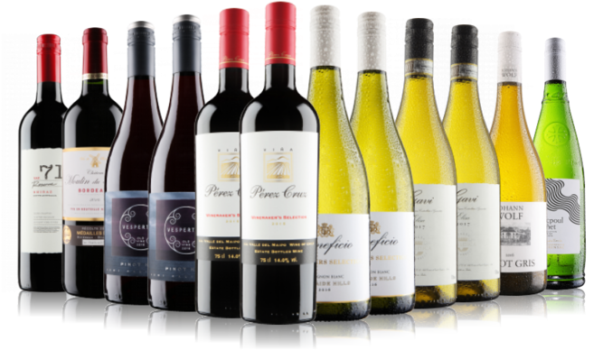 12 Wines Of Christmas Mixed Case - Wine (720x480), Png Download