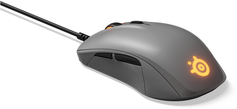 Steelseries Rival 110 Grey (1000x575), Png Download