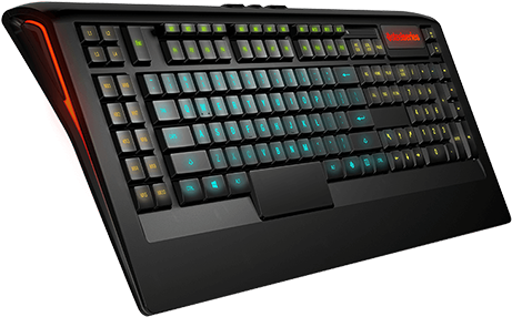 Steelseries Apex 350 Rgb Gaming Keyboard - Steelseries Apex 350 Keyboard (600x600), Png Download