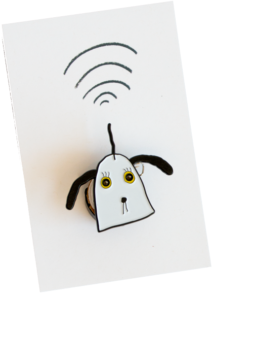 Freakazoid Dog Pin Freakazoid Dog Pin Freakazoid Dog - Dog (900x900), Png Download