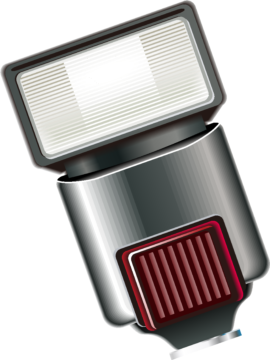 Cartoon Camera Reflective Tool Element - Computer Vector (1772x1378), Png Download