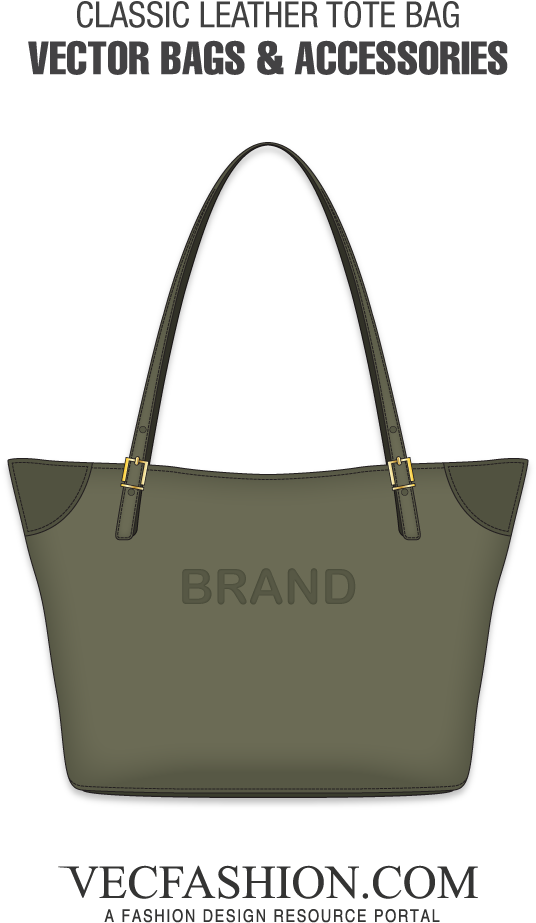 Png Black And White Library Classic Leather Vecfashion - Track Pants Template (1000x1000), Png Download