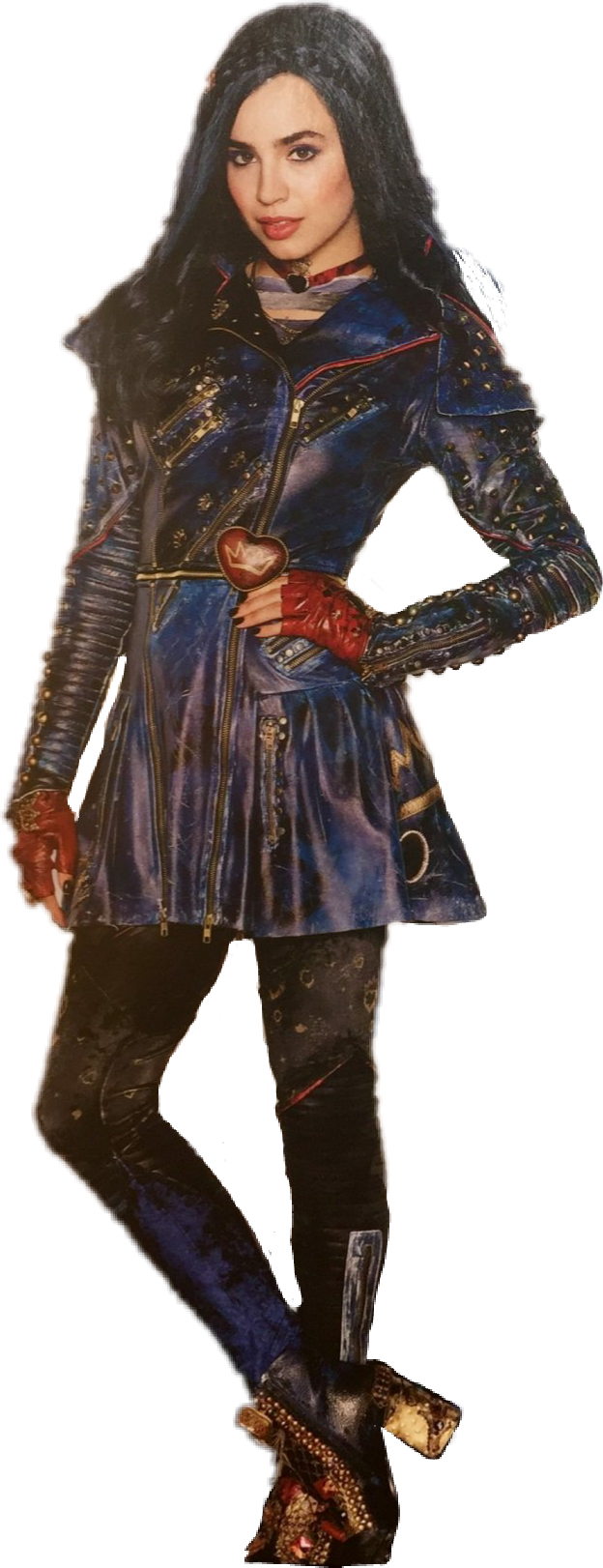 Descendientes Evie Png (624x1622), Png Download