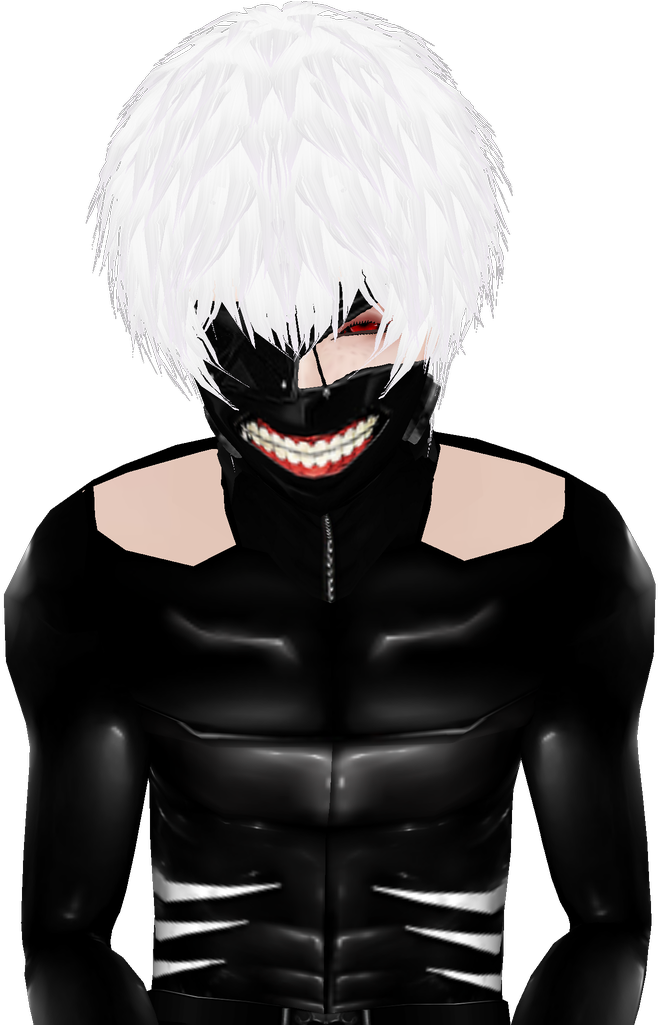 Kaneki With Mask - Kaneki Imvu (744x1024), Png Download