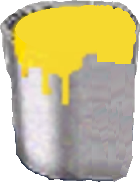 Yellow Paint - Baldi Basics Items Roblox (487x631), Png Download