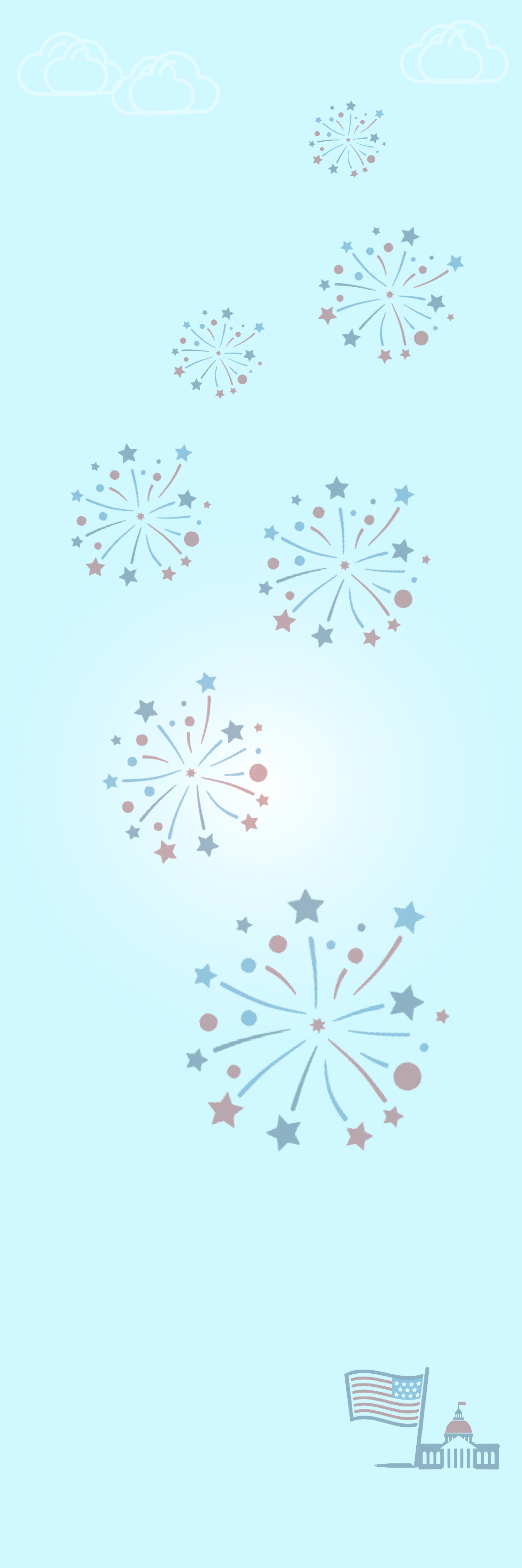 American Flag Design Png (1764x5292), Png Download