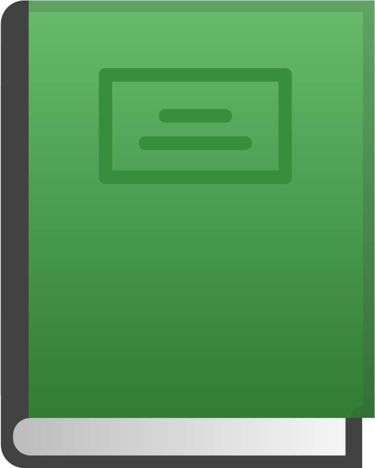 Download Svg Download Png - Book Illustration Png Green (1024x1024), Png Download