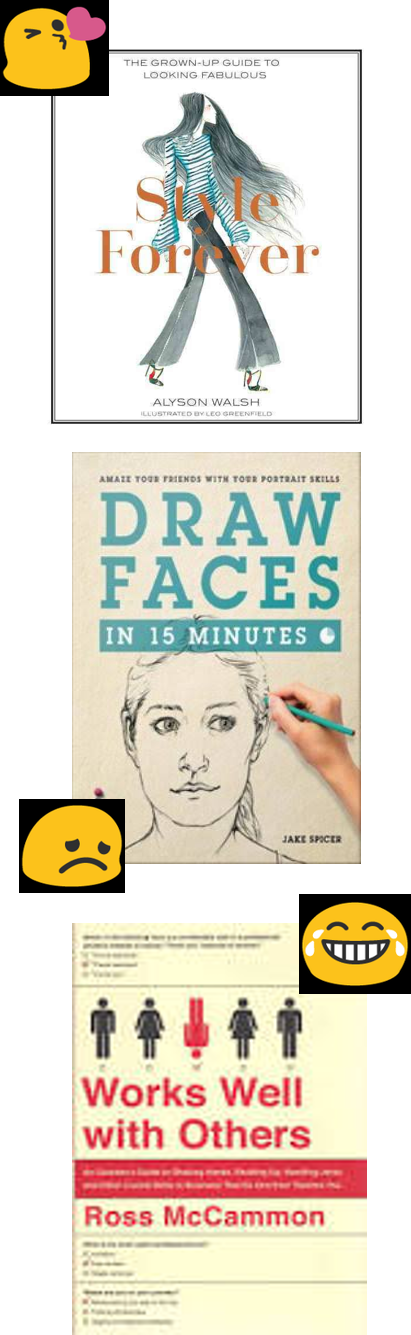I'm Going To Let The Emoticons Speak The Thousand Words - Draw Faces In 15 Minutes: Amaze Your Friends With Your (411x1335), Png Download