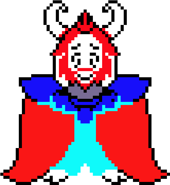 Asgore - Free Vector (600x770), Png Download