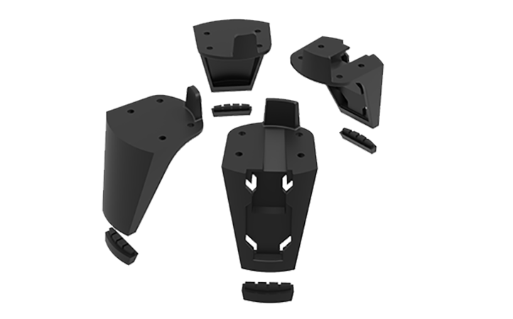 Feet Pack For Bebop - Parrot Bebop 2 Set Of Feet Accessories (722x450), Png Download