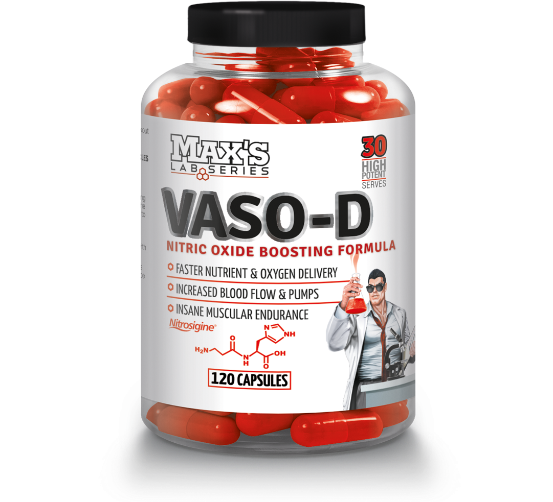 Maxs Lab Series Vaso-d - Maxs Vaso D (1080x1080), Png Download