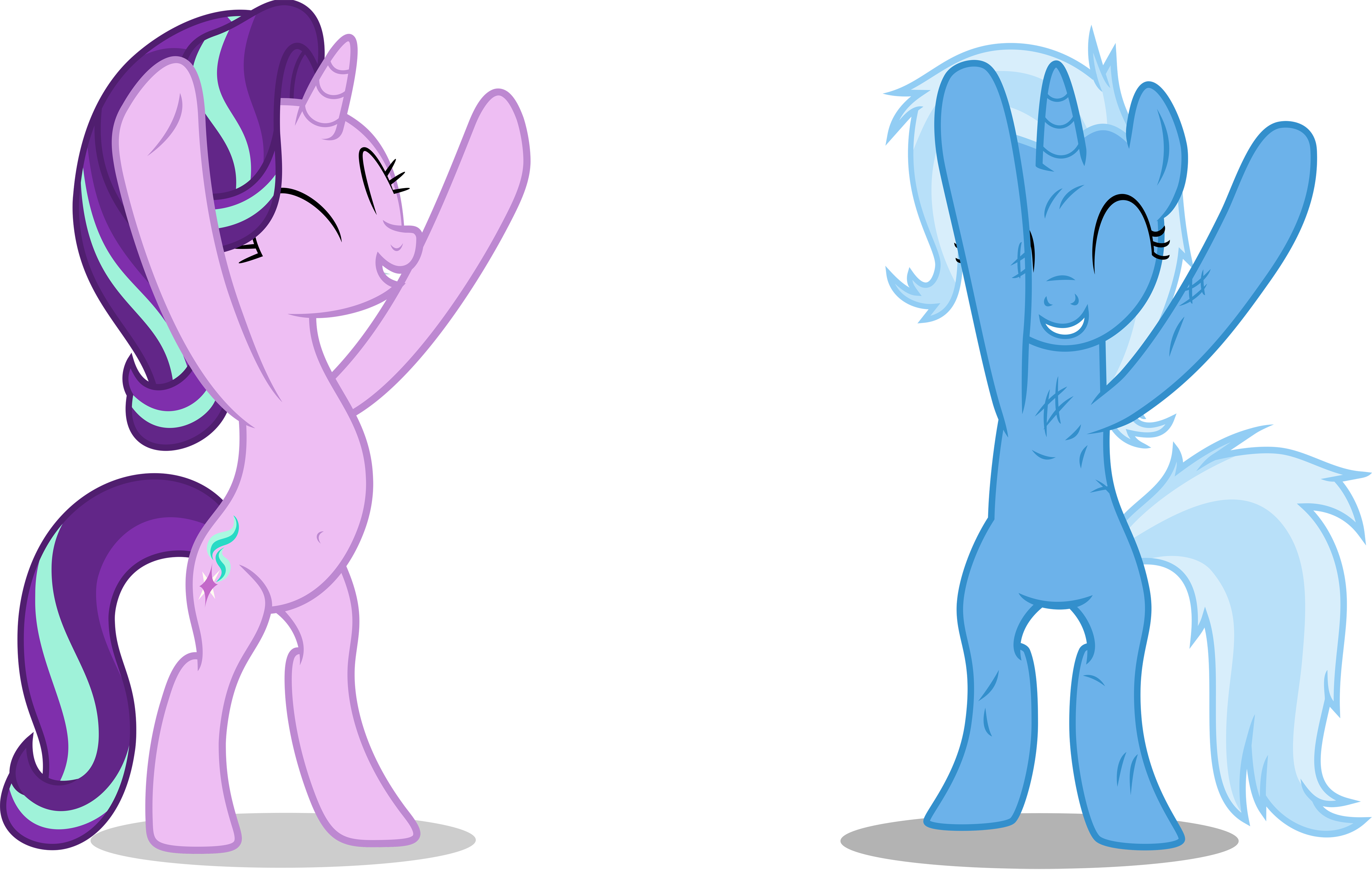 #1841106 - Artist - Hendro107, Artist - Luckreza8, - Cartoon (5000x3169), Png Download