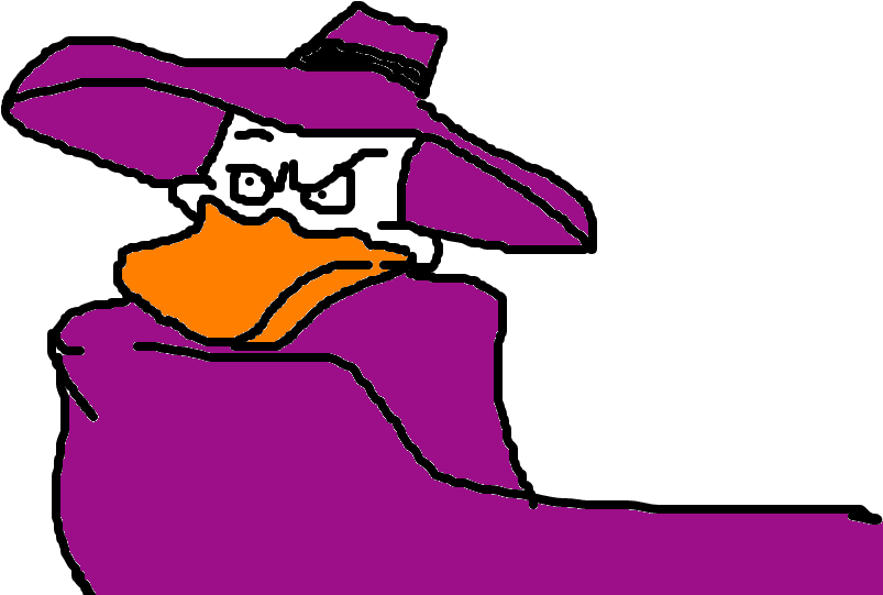 Darkwing Duck - Cartoon (1020x608), Png Download