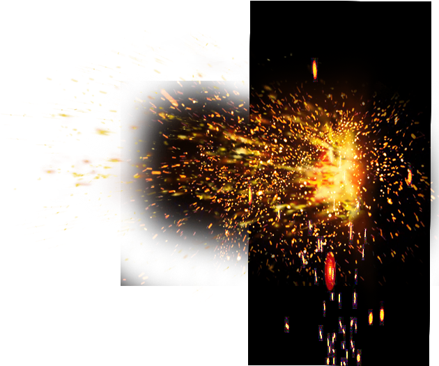 Fire Png ➤ Download - Fireworks (1050x1314), Png Download