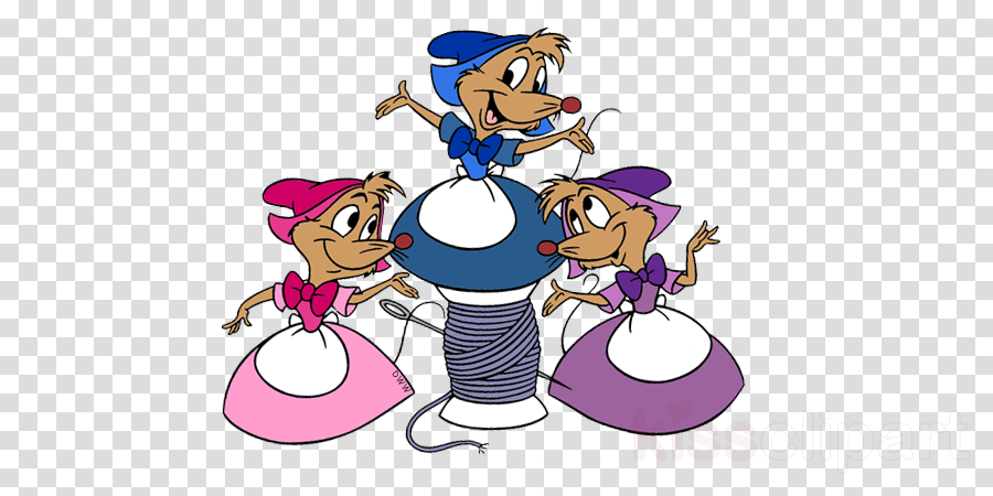Mice From Cinderella Clipart Mouse Jaq Clip Art - Mouse Of Cinderella Clip Art (900x450), Png Download