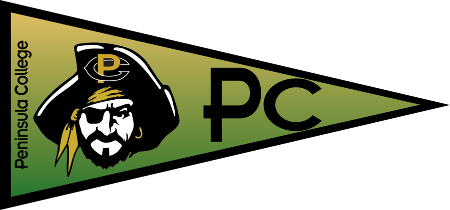 Peninsula College Clipart Logo Banner Peninsula College - Cartoon (899x421), Png Download