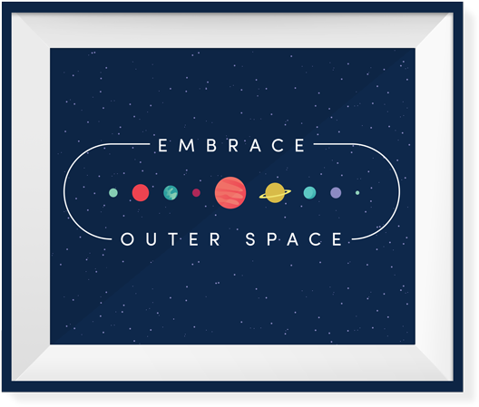 Print3 Planetpals Frame - Portable Network Graphics (600x536), Png Download