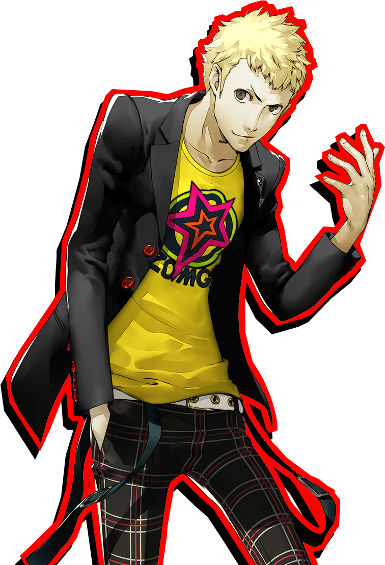 Persona 5 Protagonist Png (1920x1200), Png Download
