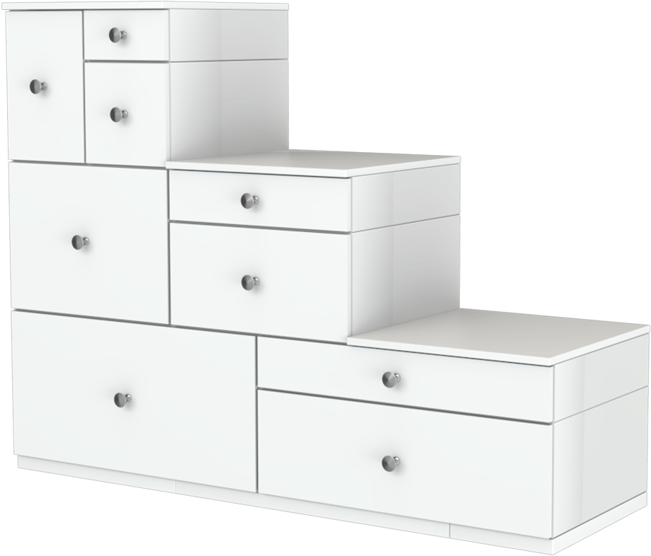 Quanto Storage Furniture - Chest Of Drawers (1040x1040), Png Download