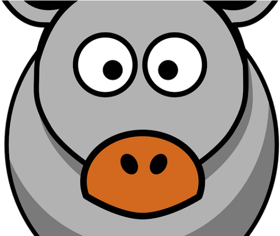 Jackass Clipart Donky - Transparent Cartoon Unicorn (640x480), Png Download