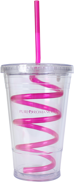 Slurpy With Crazy Straw Pure Romance Consultant, Pure - Caffeinated Drink (800x800), Png Download