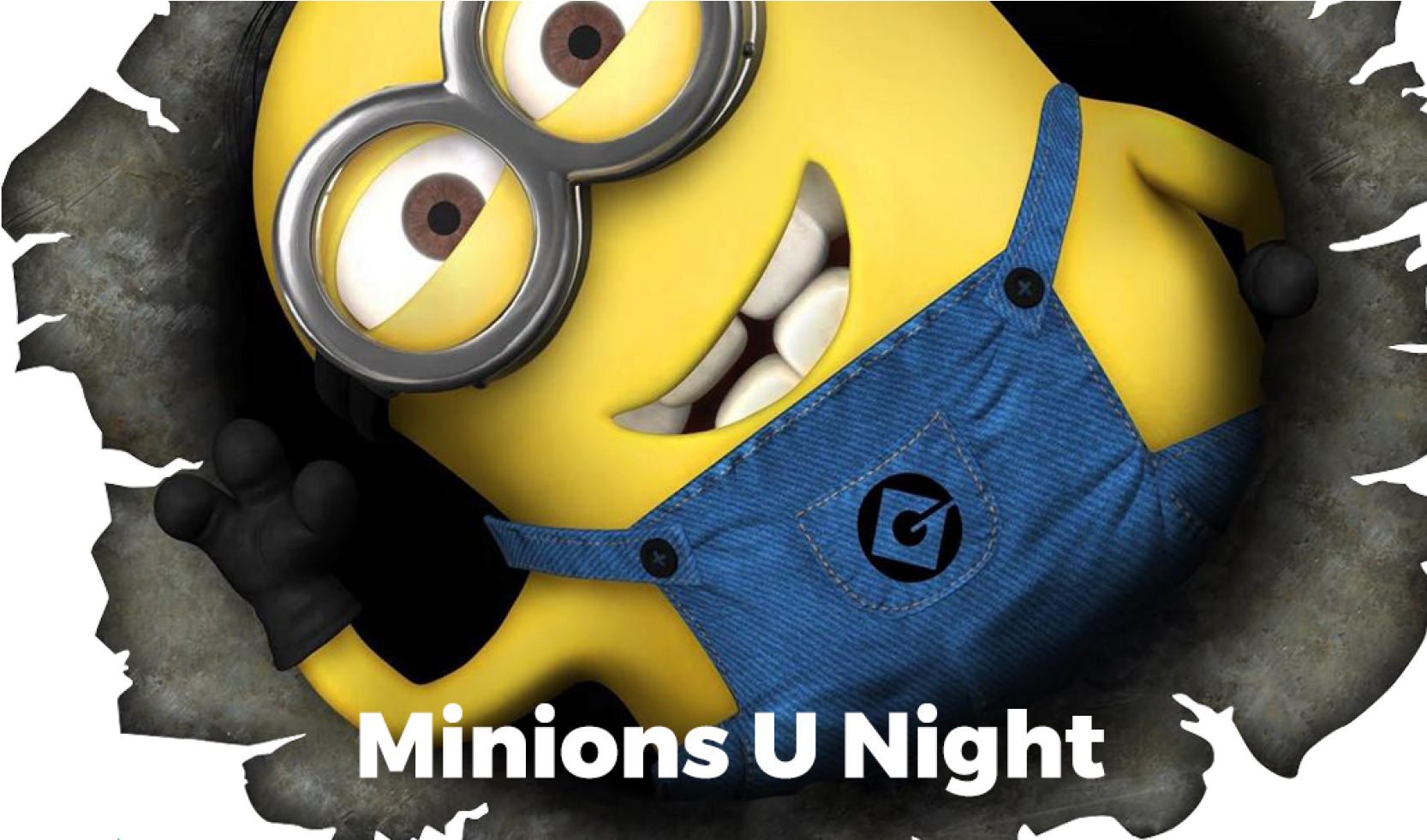 Fusion Minions U Night - Transparent Background Minion Png Hd (1740x980), Png Download