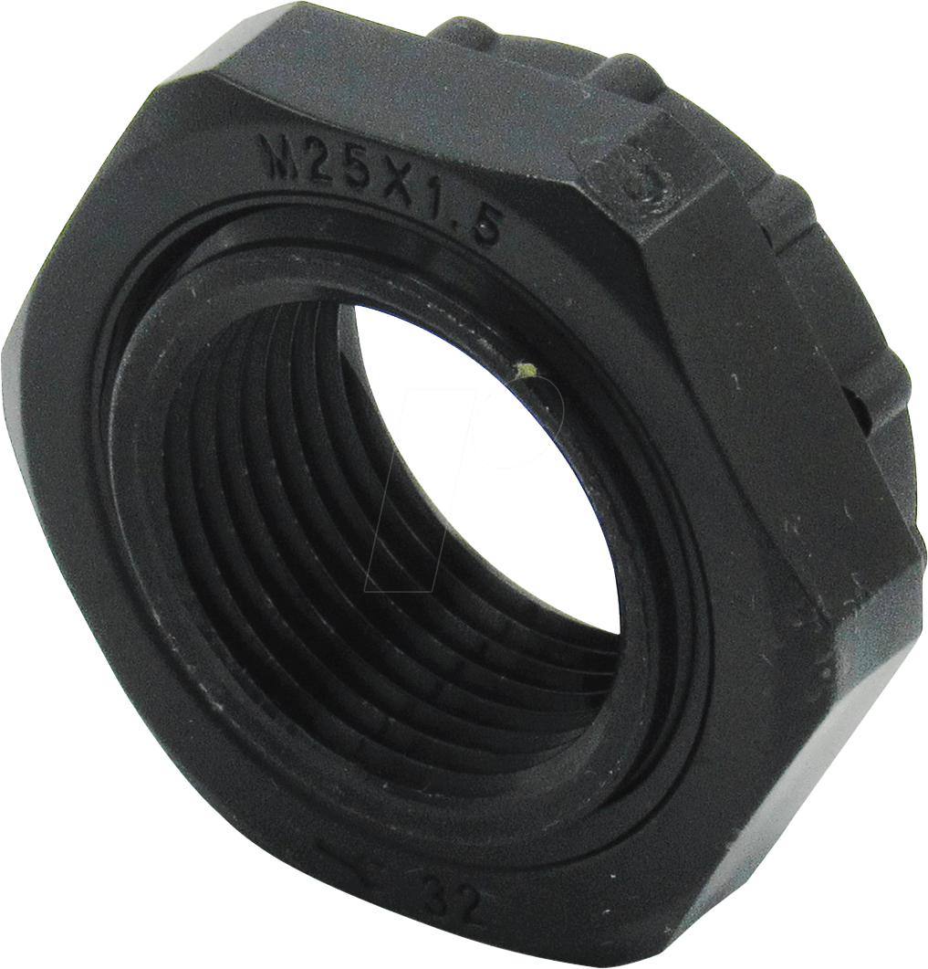 Reducing Adapter, M25 X 1,5 > M32 X 1,5, Black - Tool (1017x1061), Png Download