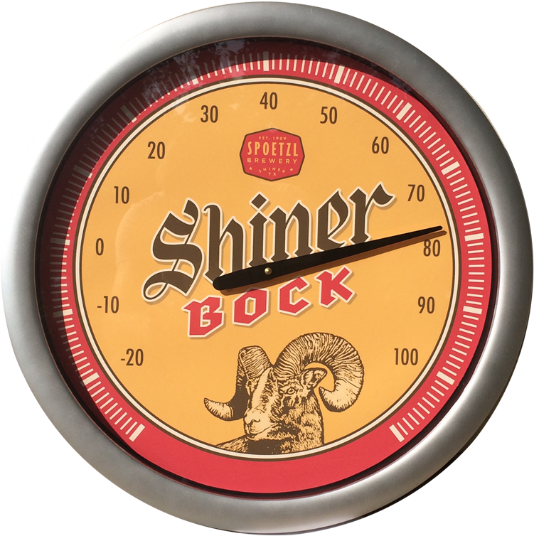 Outdoor Thermometer Shiner Bock - Shiner Bock Beer - 12 Fl Oz Bottle (1024x1024), Png Download