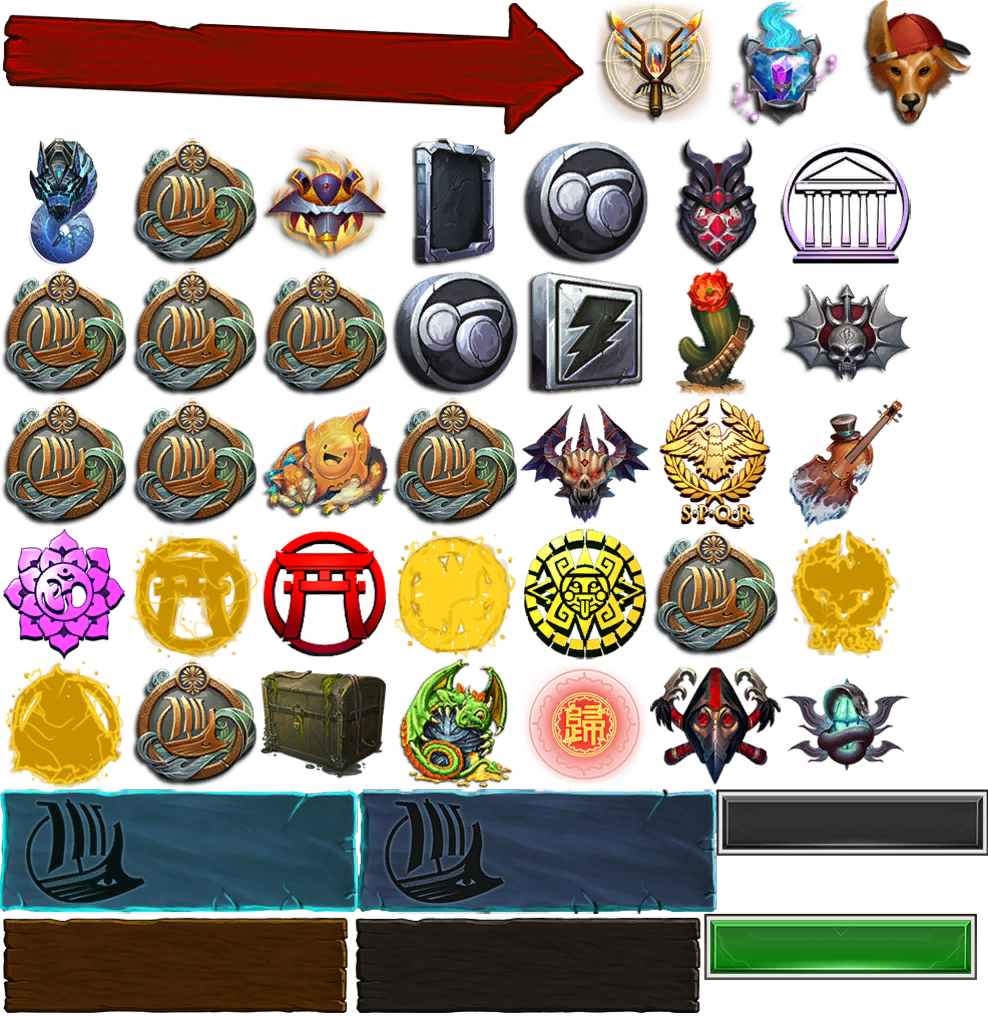 Odyssey Lore - Smite Hud Theme Odyssey (988x1016), Png Download