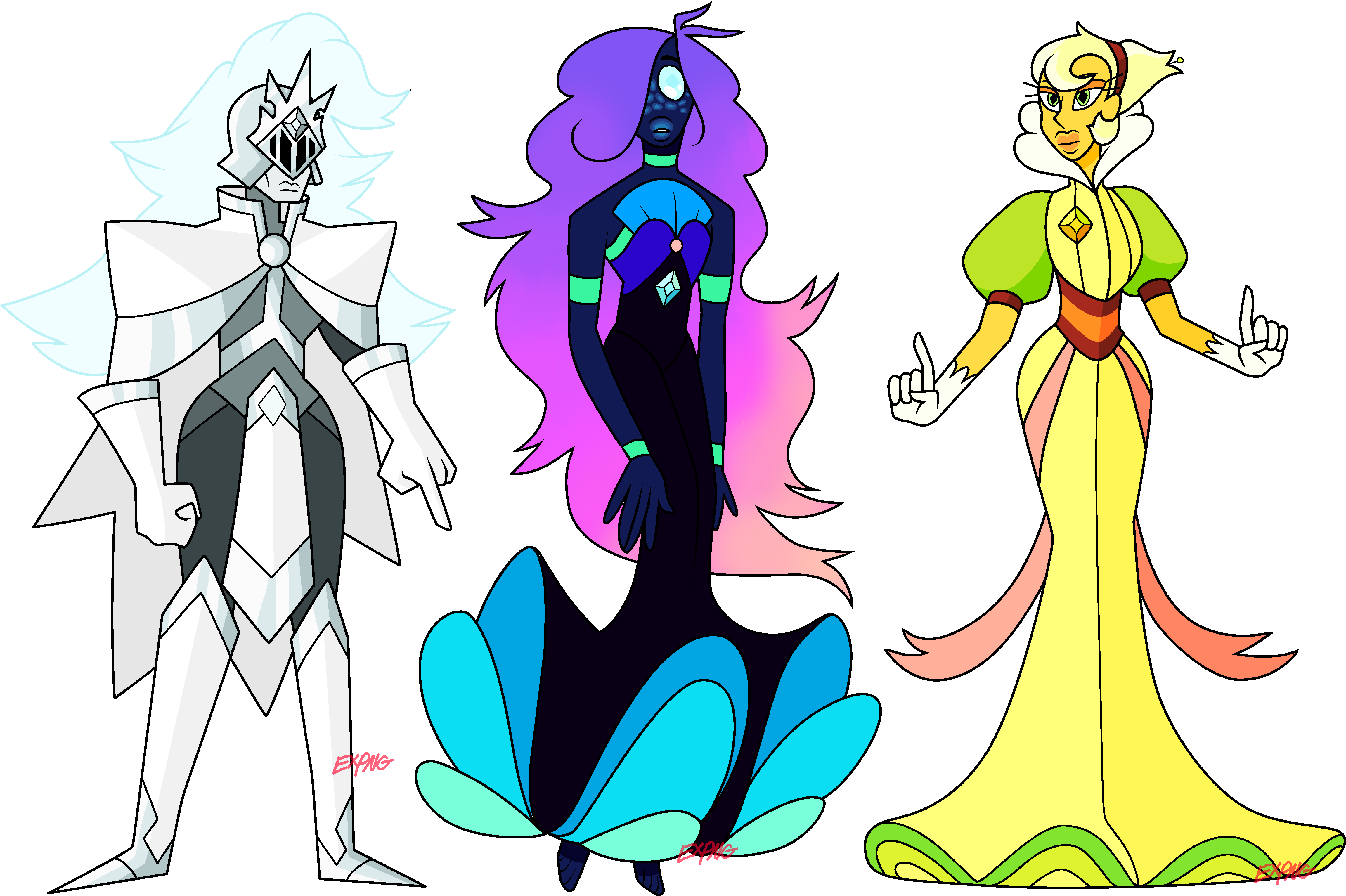 Closed ) Diamond Adopts Pt - Illustration (4684x3084) - Cartoon (4607x3067), Png Download