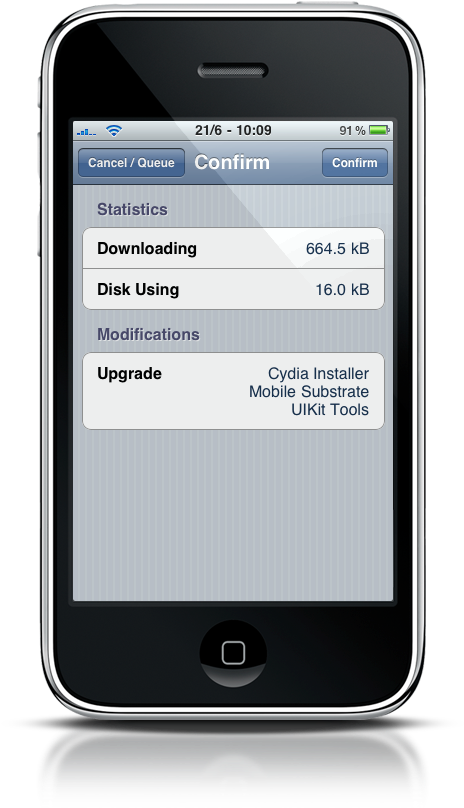 Cydia And Mobilesubstrate Updated With Ios 4 Compatibility - Redeye Universal Remote System For Iphone, Ipod Touch (560x840), Png Download