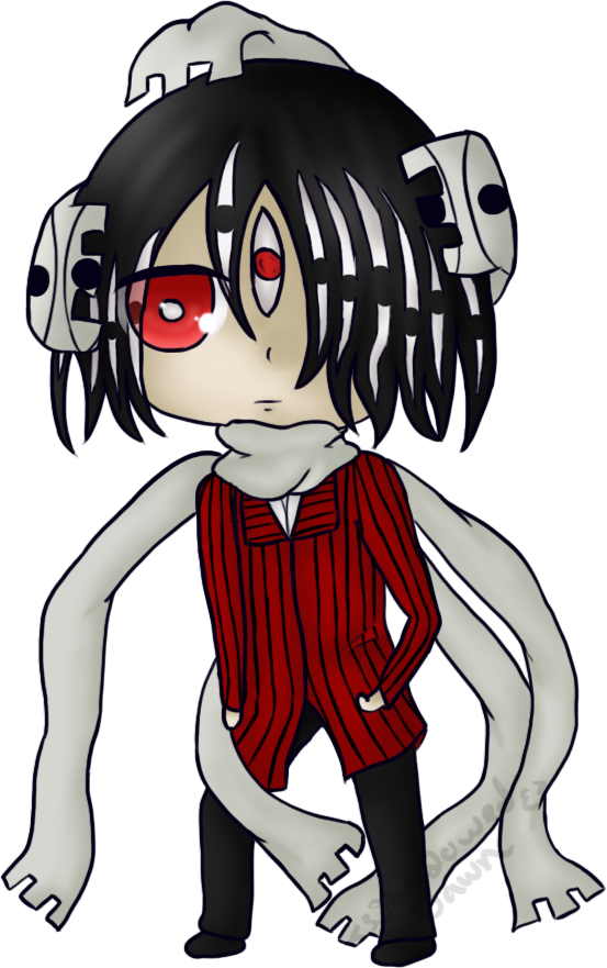 Chibi Asura - Cartoon (553x881), Png Download