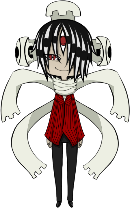 Asura Soul Eater Chibi (460x730), Png Download