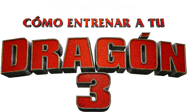En Cartelera - Train Your Dragon 2 Title (800x385), Png Download