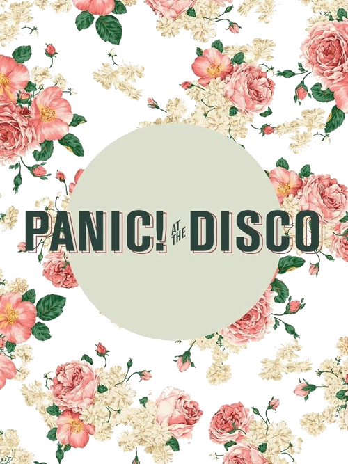 Panic At The Disco In Writing (500x667), Png Download
