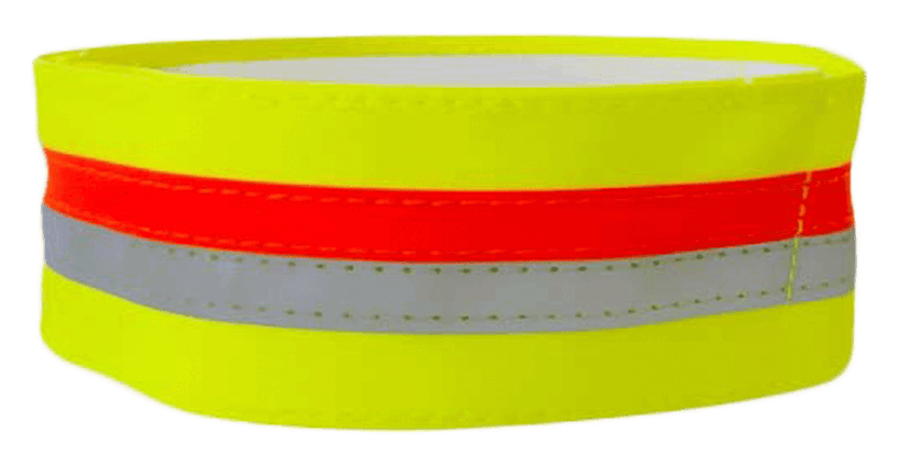 Reflective Collar - Reflective Collar Band With Gps Pocket (1000x1000), Png Download