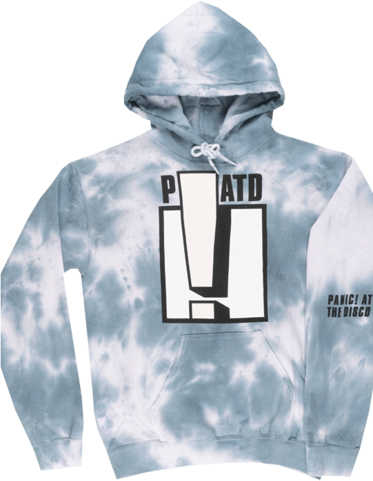 Panic At The Disco Tie Dye Hoodie Sweatshirt Patd Womens - Sweatshirt (540x720), Png Download