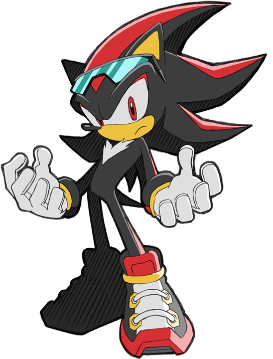 Sonic Riders Art (544x716), Png Download