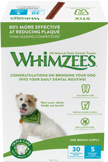 Whimzees Dog Treats - Phillips Food Supply Paragon 154103 30-count Box Whimzees (782x640), Png Download