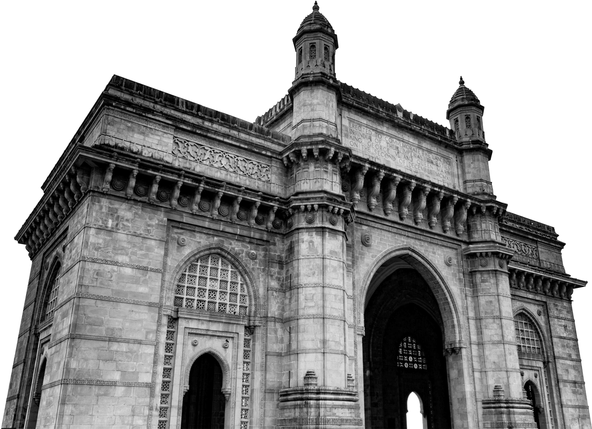 Scroll Down - Gateway Of India (1200x879), Png Download