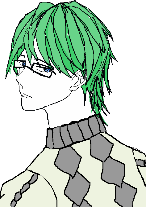 Keiportrait - Cartoon (473x668), Png Download