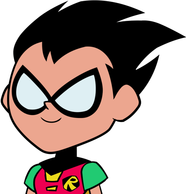 Robin - Teen Titans Go Characters (640x640), Png Download