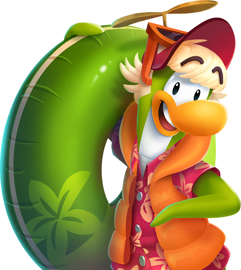 Enter - Rookie Club Penguin Island (960x1073), Png Download