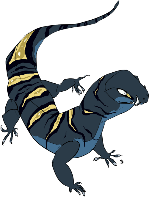 Character Reptile Cartoon Clip Art - Clip Art (550x729), Png Download