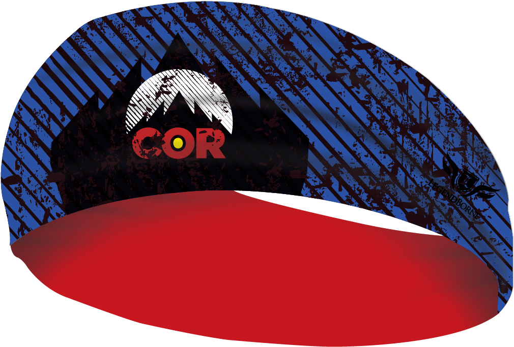 Cor Blue Headband - Illustration (1541x1521), Png Download