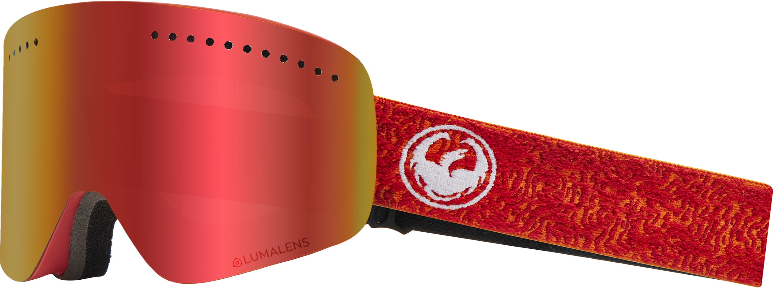 Maze With Lumalens Red Ionized Lumalens Rose Lens - Dragon (2500x931), Png Download